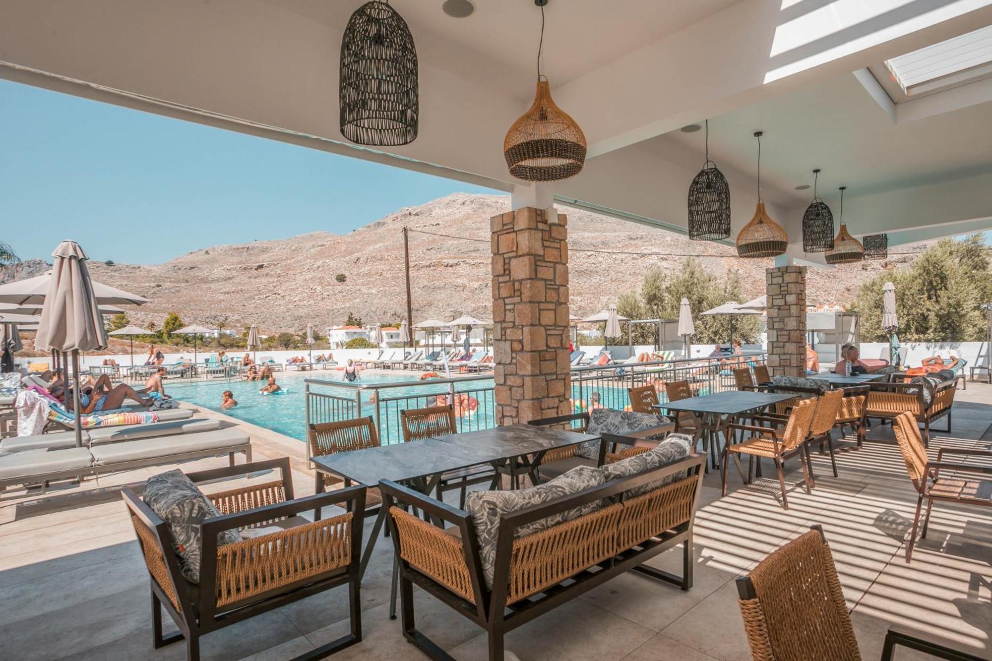 Lambis Studios & Apartments Lindos  Ngoại thất bức ảnh