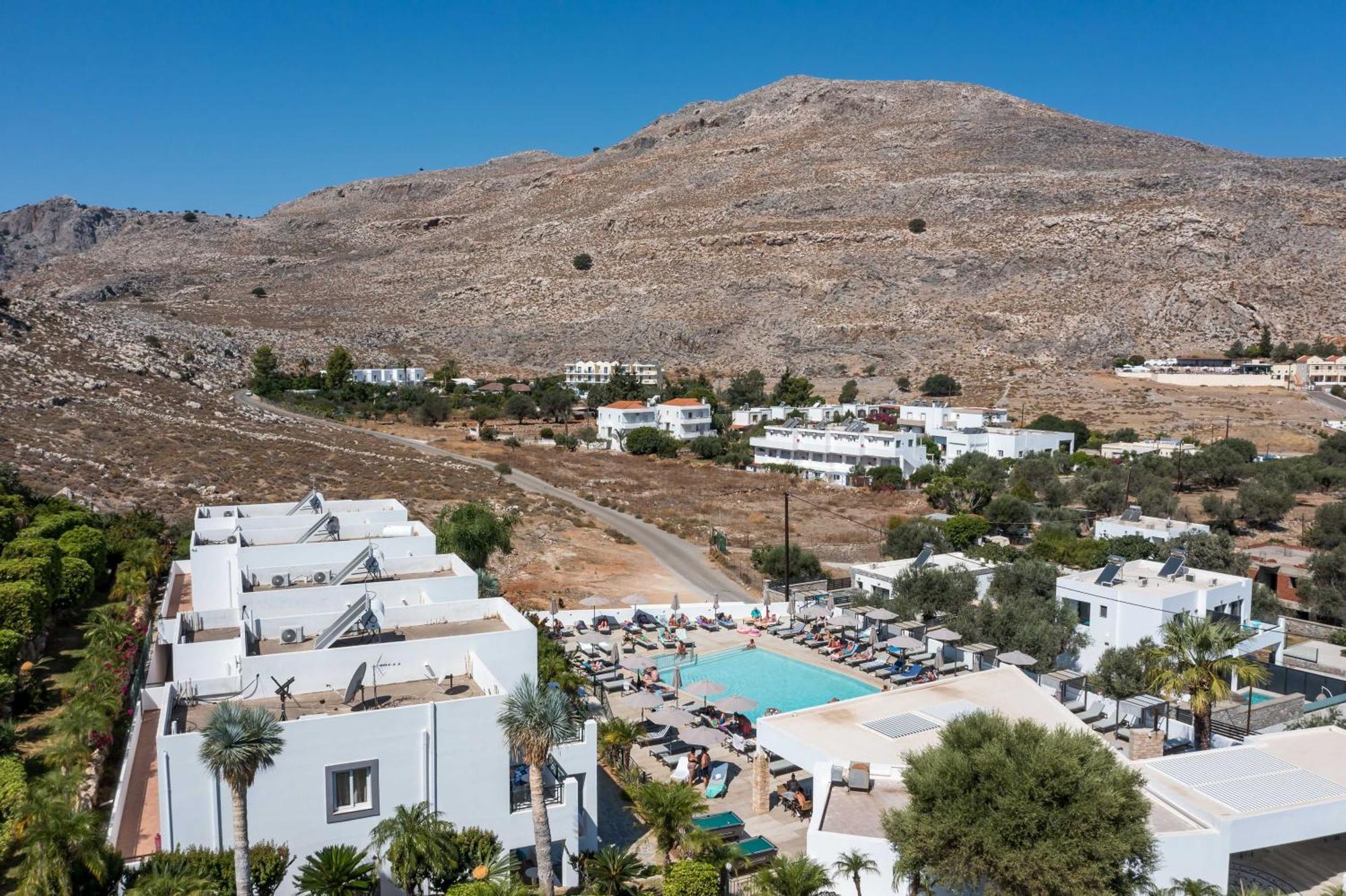 Lambis Studios & Apartments Lindos  Ngoại thất bức ảnh