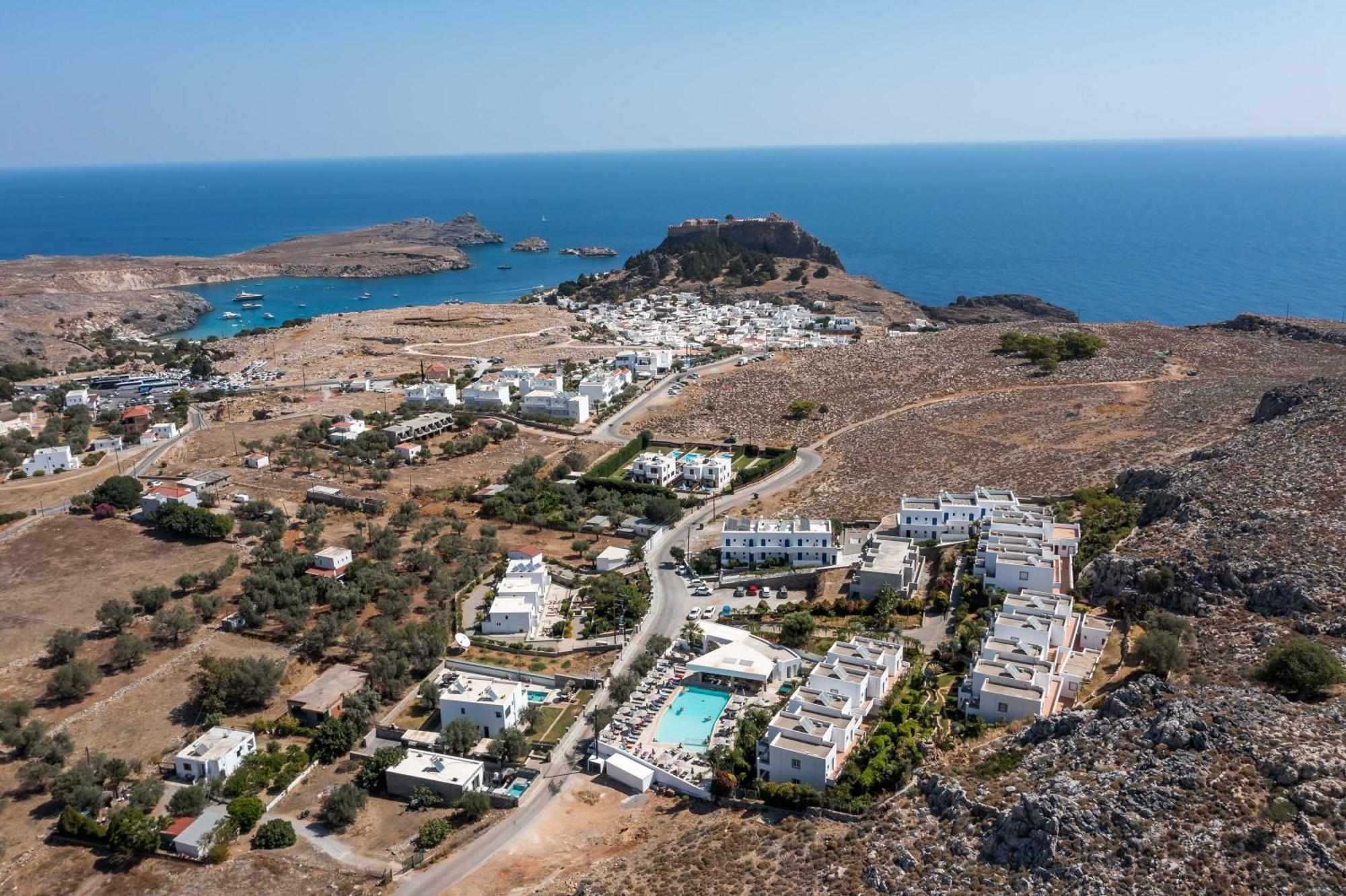 Lambis Studios & Apartments Lindos  Ngoại thất bức ảnh