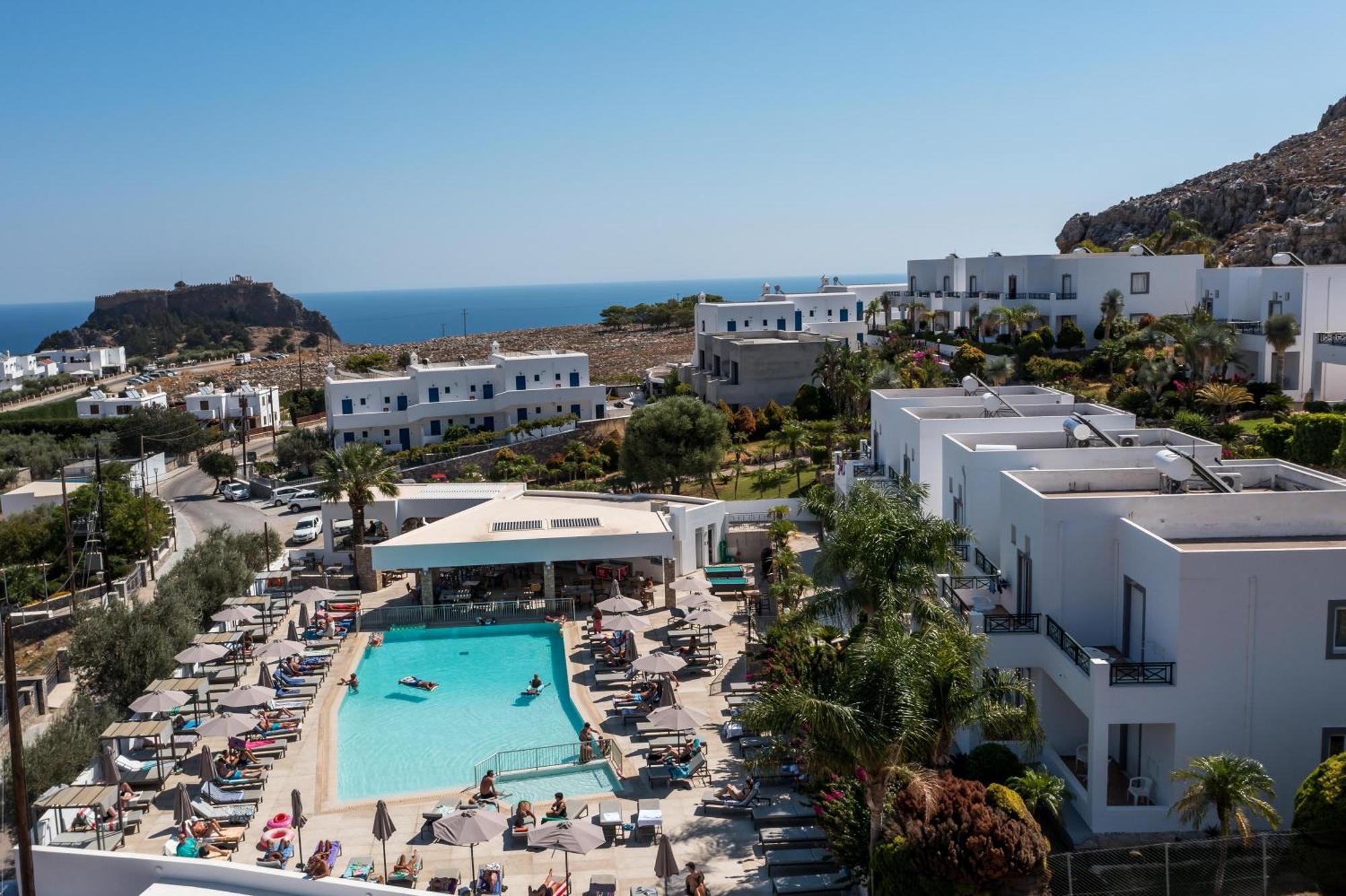 Lambis Studios & Apartments Lindos  Ngoại thất bức ảnh