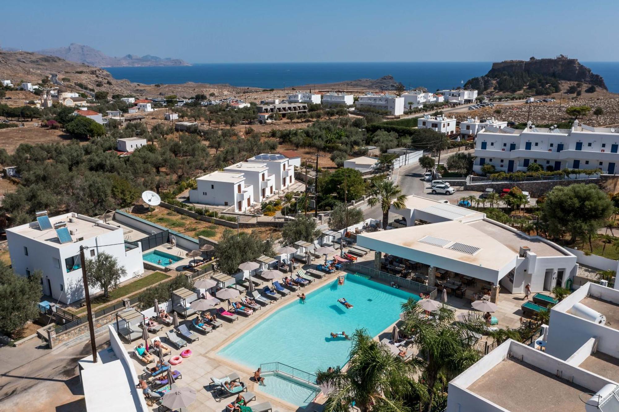 Lambis Studios & Apartments Lindos  Ngoại thất bức ảnh