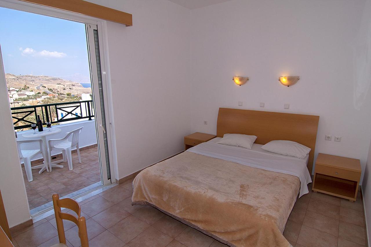 Lambis Studios & Apartments Lindos  Ngoại thất bức ảnh